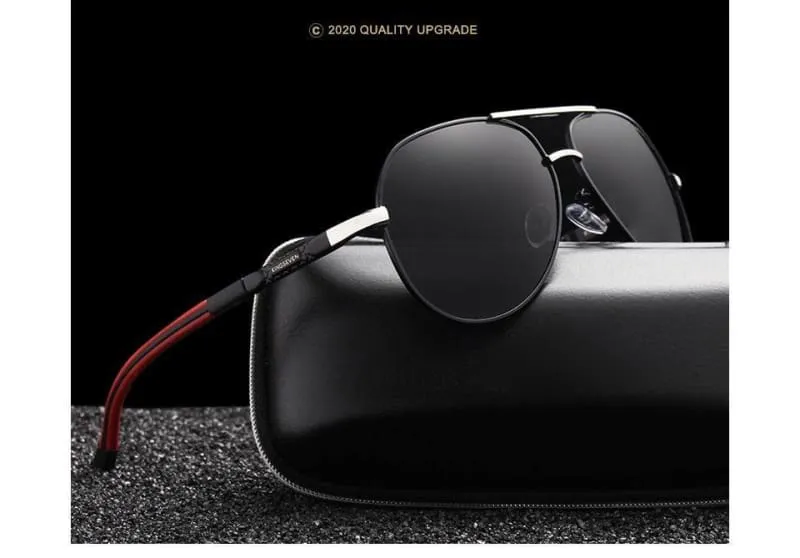 Polarized Sunglasses Aluminum Classic Design For Men