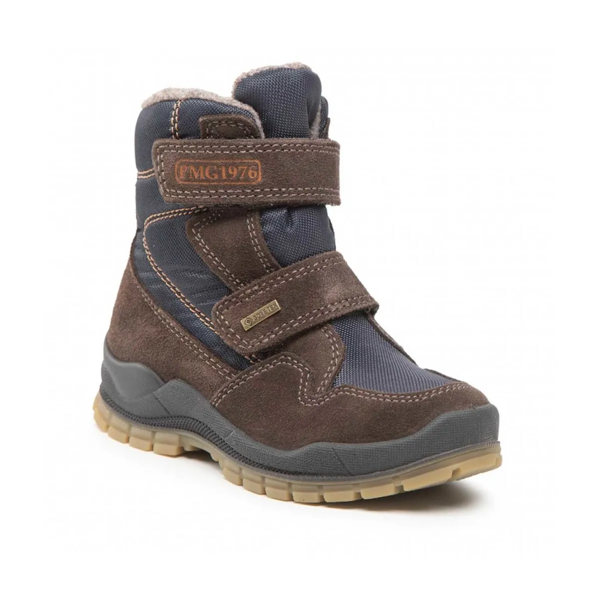 Primigi Boy's (Sizes 36-40) 2895122 Brown/Navy Hi Gore-Tex Waterproof