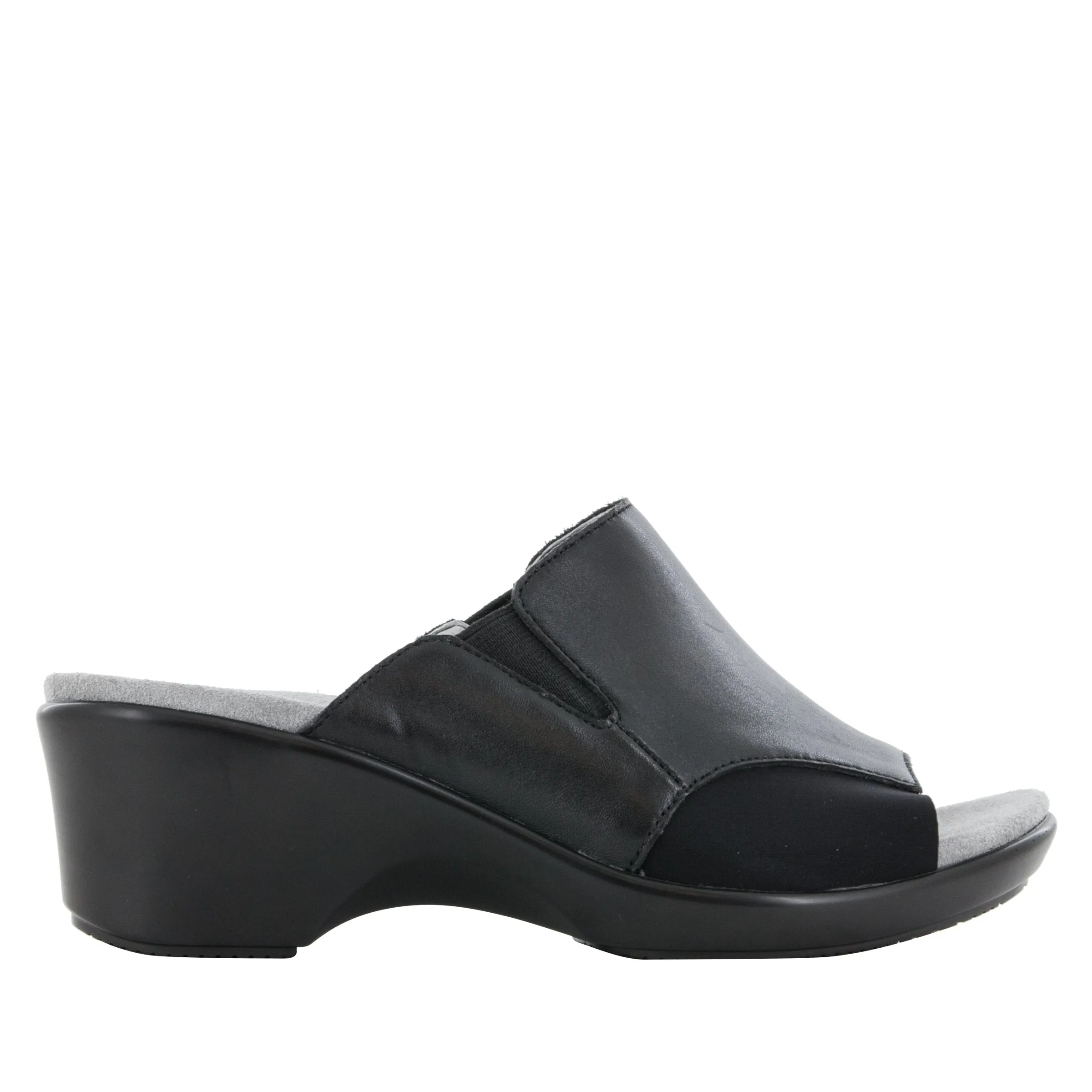 Ryli Black Nappa Sandal