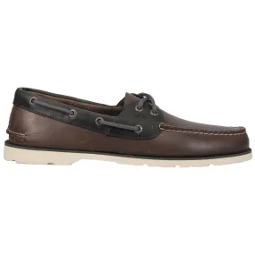 Sperry Men's Leeward 2 Eye Grey Casual Boat Shoes