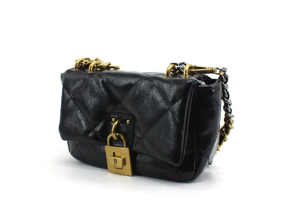 STEVE MADDEN Borsa Tracolla Catena Trapuntata Black BJAYME