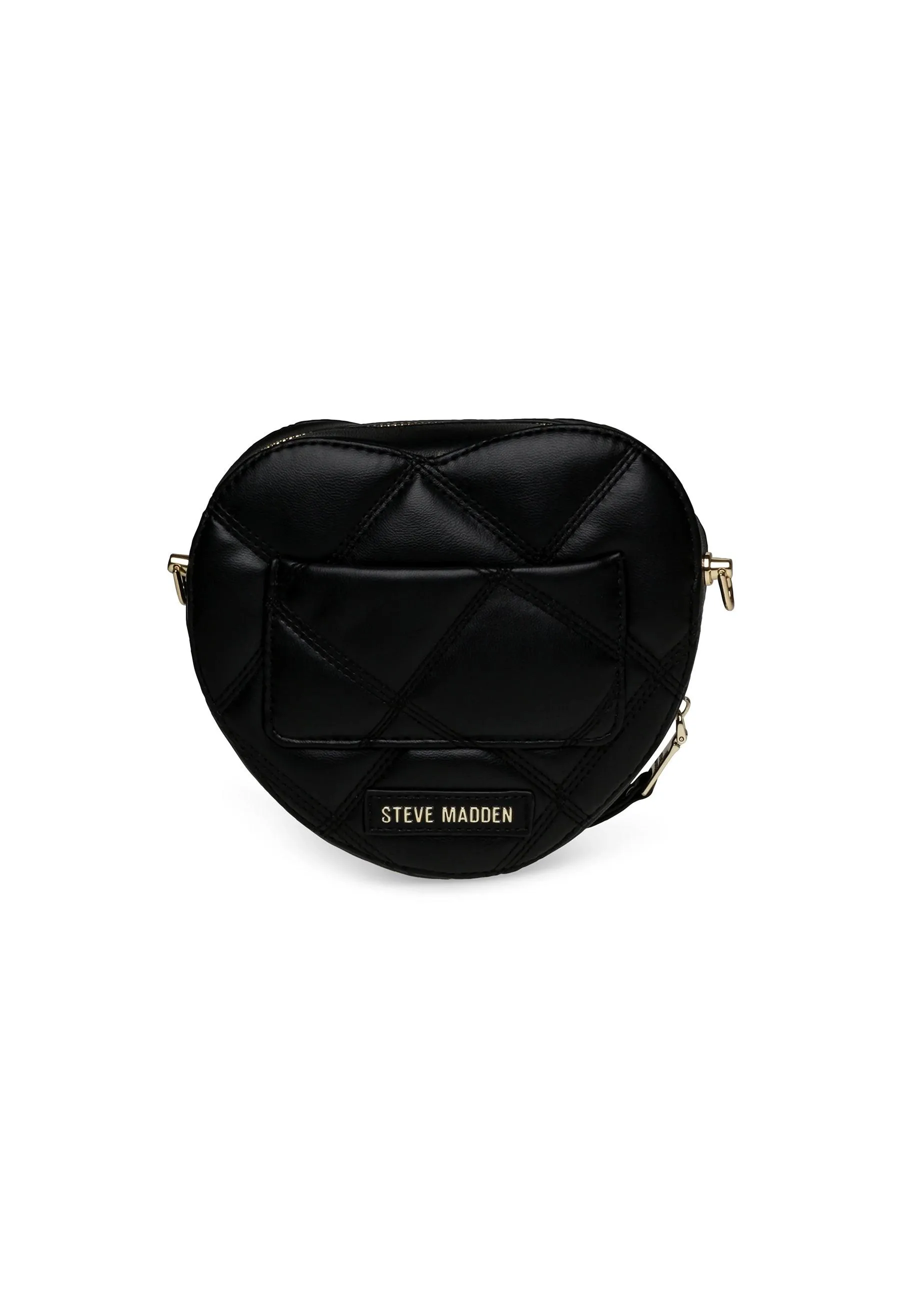 STEVE MADDEN Tracolla Crossbody Black Gold BHEART