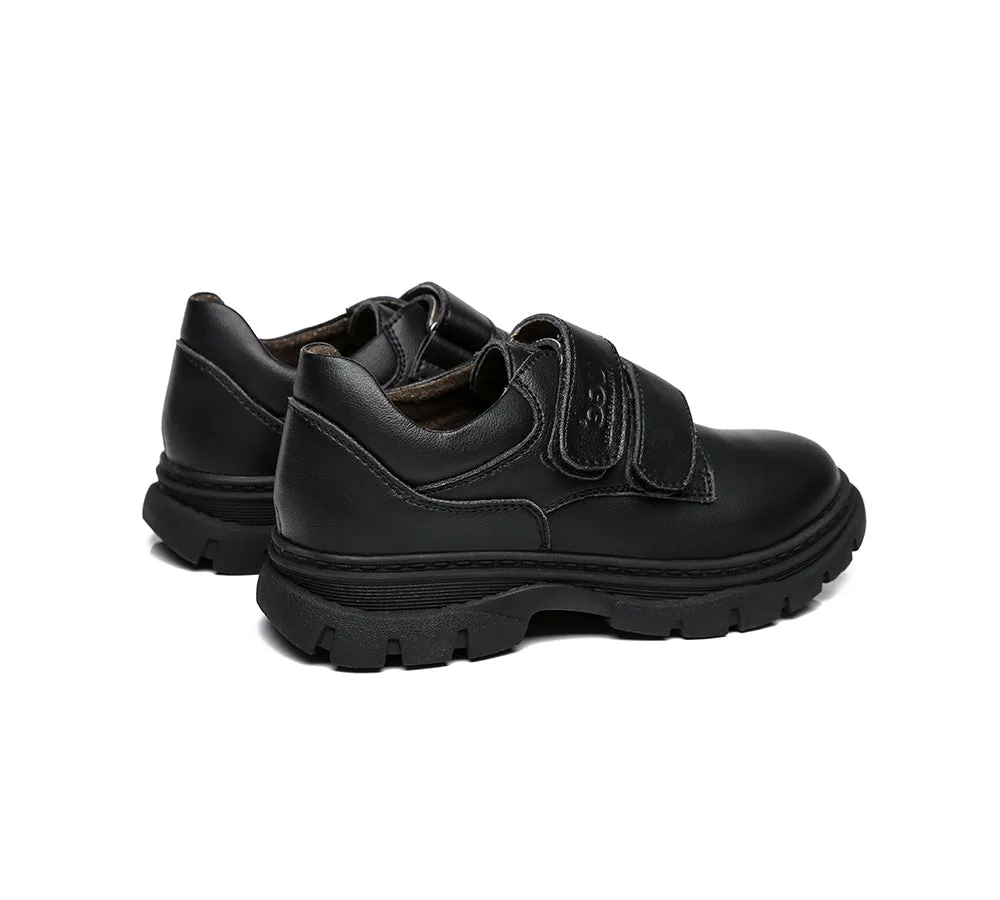 UGG Australian Shepherd Ava Senior Kids Black School Shoes