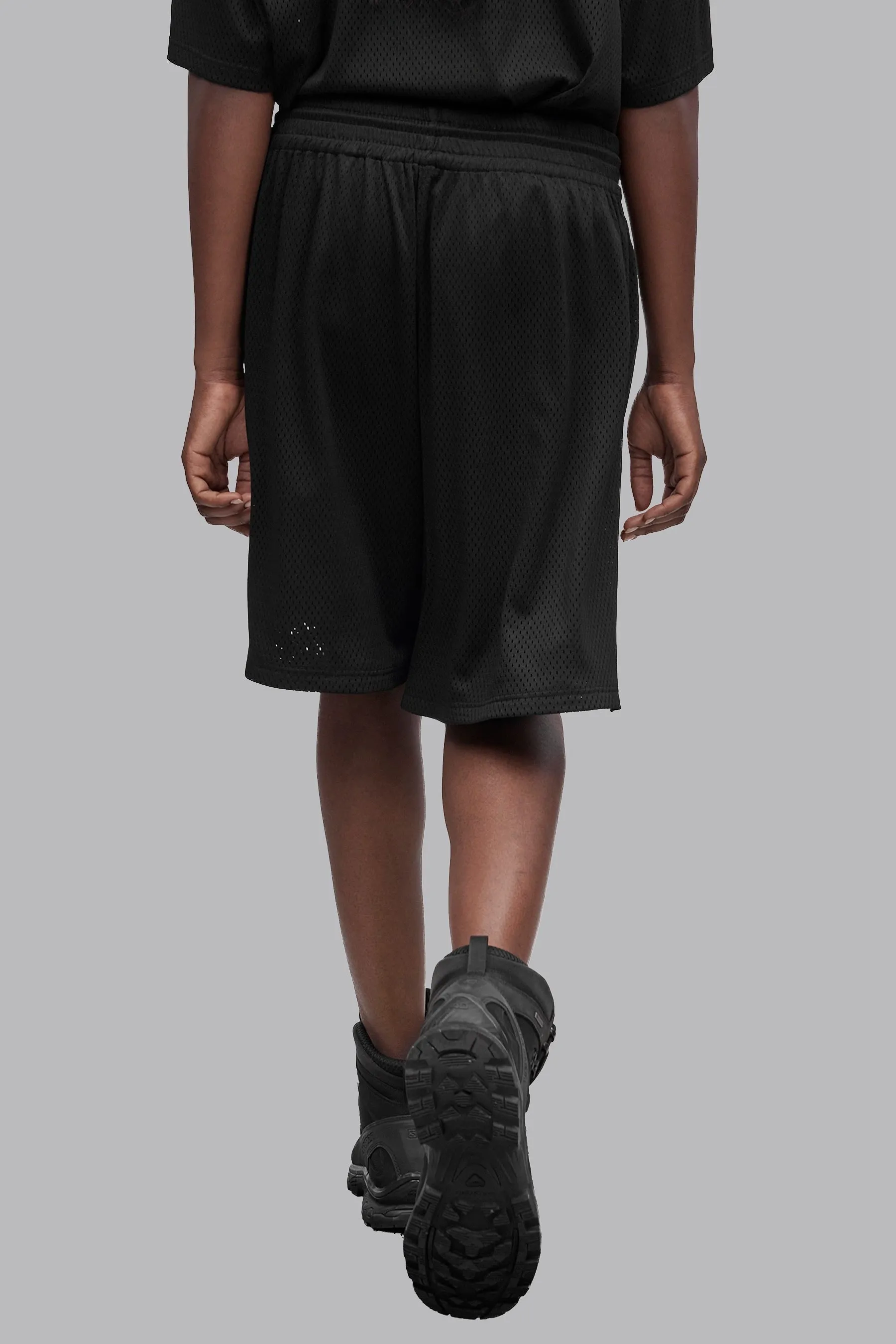 V_NET 9" BASKETBALL SHORTS - Black