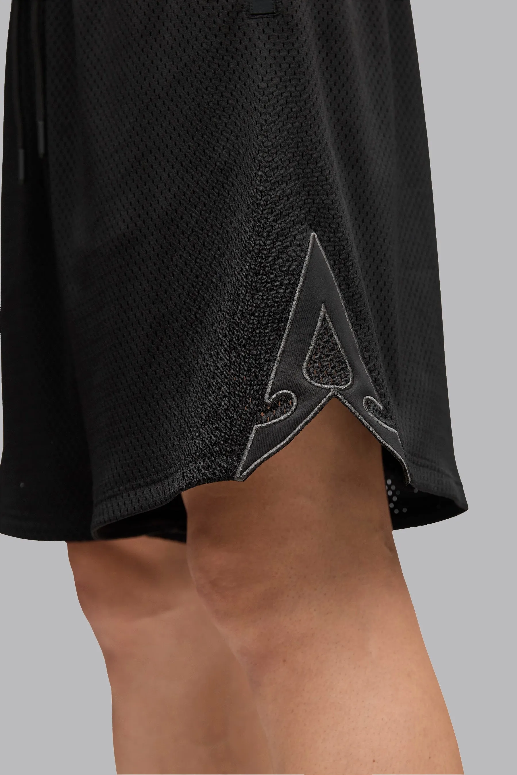 V_NET 9" BASKETBALL SHORTS - Black