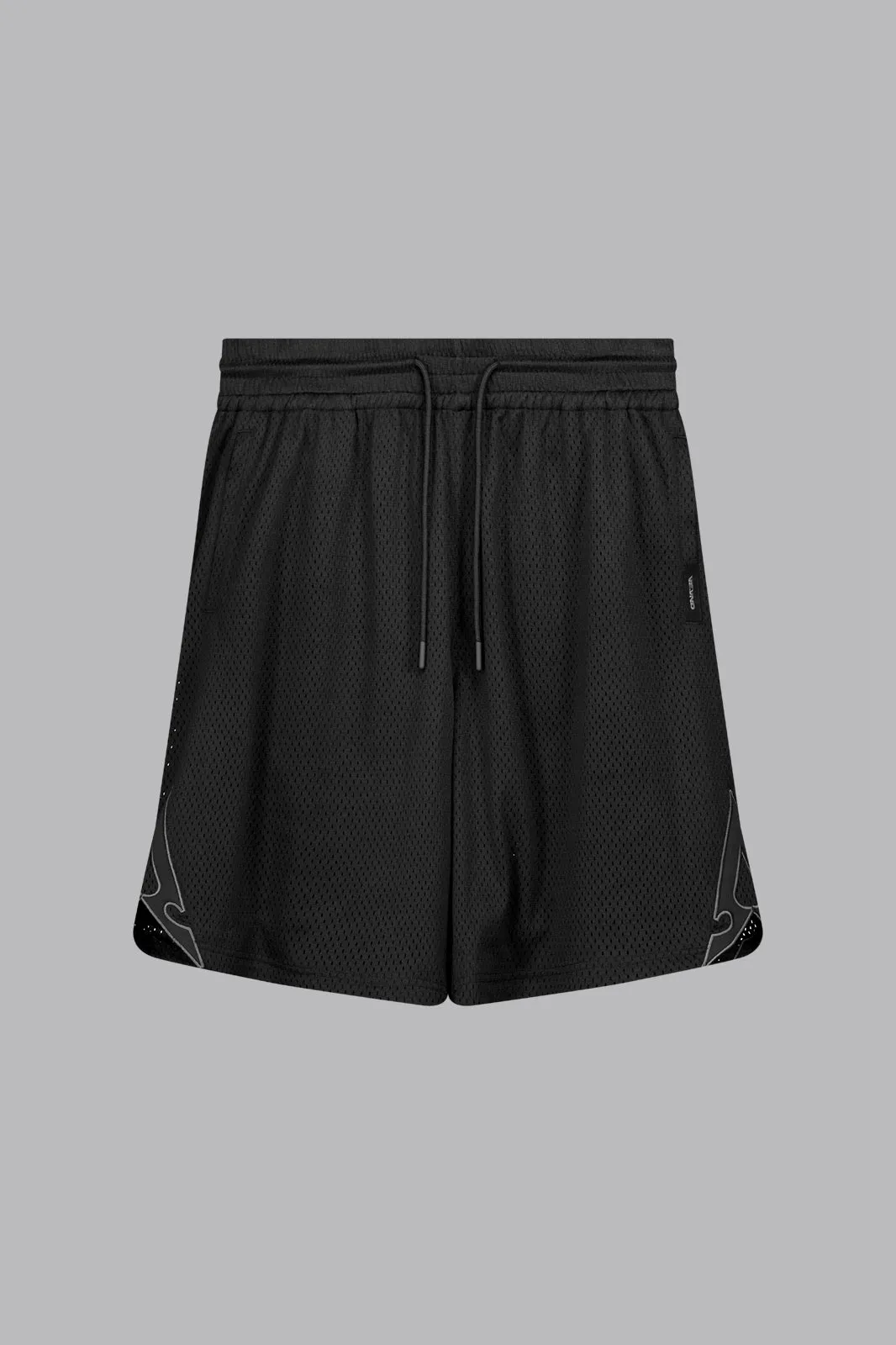 V_NET 9" BASKETBALL SHORTS - Black