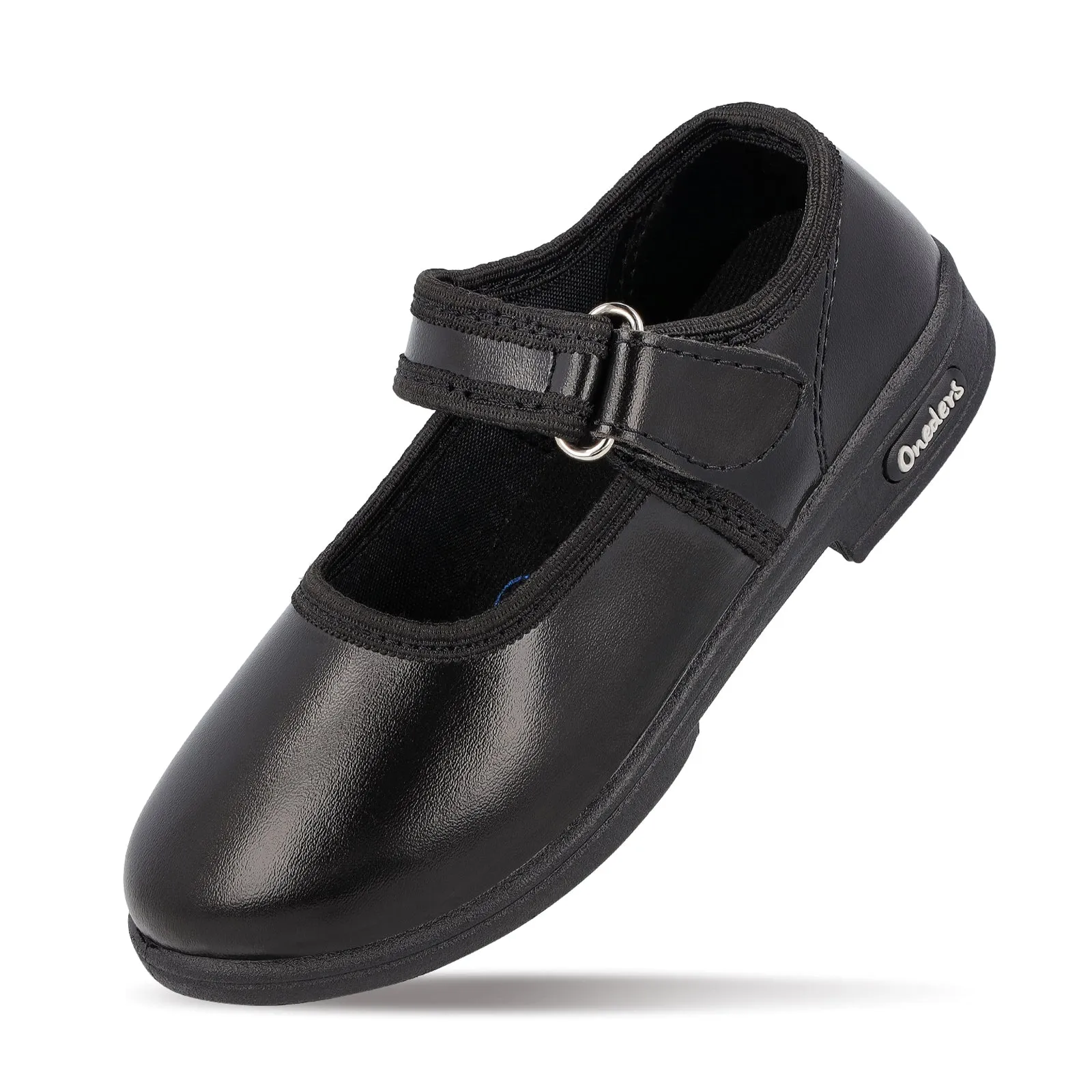 Walkaroo Girls School Shoes - WV592 Black