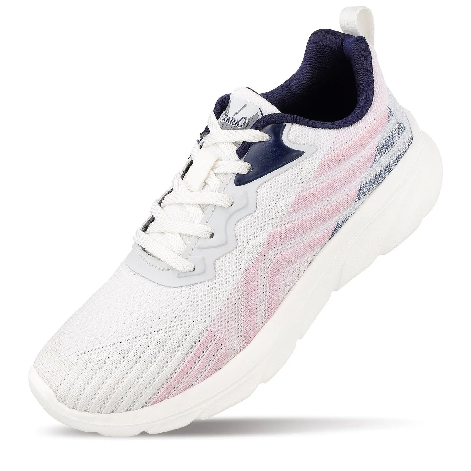 WALKAROO WOMENS LIFE STYLE - WS97093 White Navy Blue