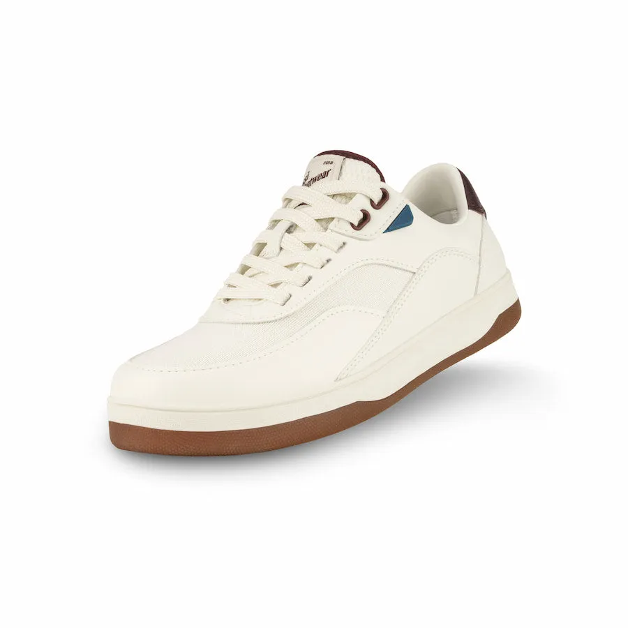 Women's Courtside Classic - Off-White/Mahogany